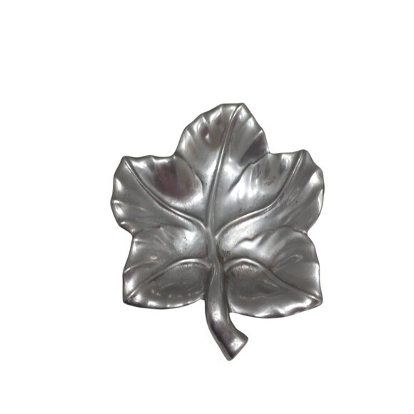 Vintage Bruce Fox Aluminum Leaf Dish 23168 - Picture 1 of 3